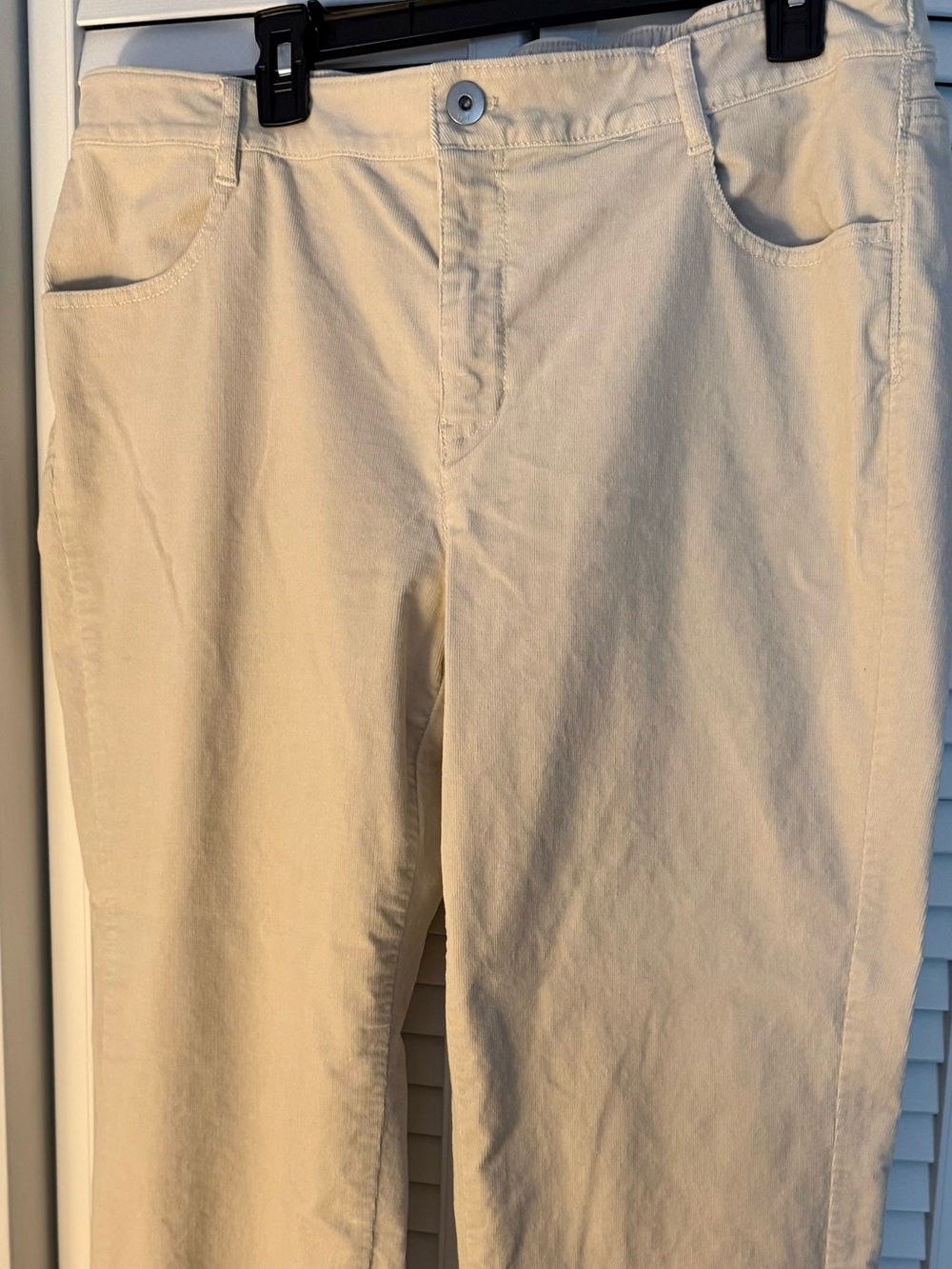J.Jill Corduroy pants winter white / ivory Size 18 EUC